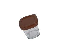 Pot + couvercle marron yaourtière ss-1530000808