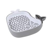 Pot d' à chat - Jardinière, à chat, plateau hydroponique | Design compact en forme de baleine avec sol - Kit d' à chat pour chat d'intérieur, chatons et animaux de compagnie santé et