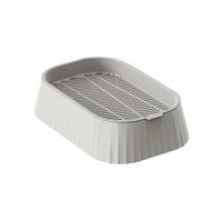 Pot d' à chat - Plateau compact à 2 niveaux avec antidérapant | Jardinière de culture pour animaux de compagnie, chatons, amis, maison, intérieur, extérieur, comptoir, rebord de fenêtre, kit