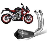 MIVV Système d'échappement Delta Race avec CE-BE RS/TUONO 660 20-/21- BL