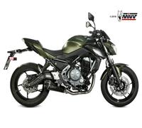 MIVV Ligne complète Delta Race - Silencieux INOX Noir Casquette Carbone Kawasaki Z650