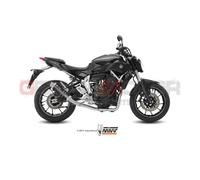 Pot D Echappament Complet MIVV GP Carbone Haute pour Yamaha Mt-07 2014 > 2024