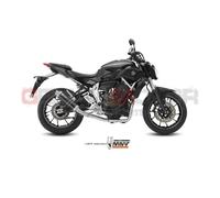 MIVV Système d'échappement GP pour Yamaha MT-07/FZ-07 2014-24 Ligne complète Taille unique