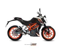 KT.012.LXB - Échappement complet Mivv SPORT GP STEEL BLACK KTM 390 DUKE 13-
