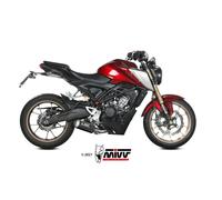 Mivv Mk3 Honda Cb 125 R 2021-24 H.078.sm3c Not Homologated Full Line System Argenté Not Homologated
