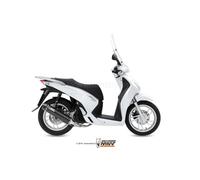 Pot D Echappament Complet MIVV Stronger Noir Inox pour Honda Sh 150 2013 > 2016