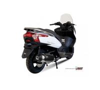Mivv Urban Kawasaki J300 C.ky.0016.k Homologated Full Line System Argenté Not Homologated