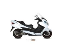 Mivv Urban Suzuki Burgman 400 2006-16 C.su.0007.b Not Homologated Full Line System Argenté Not Homologated