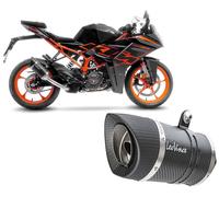 SILENCIEUX D'ECHAPPEMENT LEOVINCE LV PRO EN FIBRE DE CARBONE POUR KTM RC 125 22-