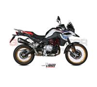 Pot D'echappament Cat MIVV Delta Race Noir Inox Noir BMW F 750 GS 2018 > 2023