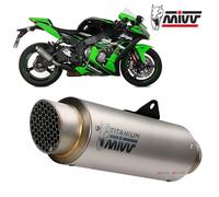 Mivv Gp Kawasaki Zx-10 R/rr/se 2016-24 K.042.l6p Homologated Slip On Muffler Argenté Homologated