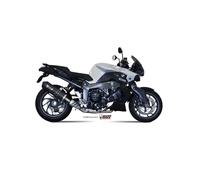 MIVV Silencieux d'échappement B.010.LEC Ovale Carbone Embout Carbone BMW K 1300 R (2009‑)
