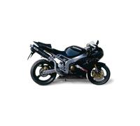 Pot D Echappament MIVV Oval Carbone Haute pour Kawasaki Zx-6 R 636 2003 > 2004