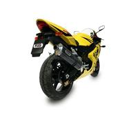 SILENCIEUX CARBONE-CARBONE MIVV OVALE POUR GSX-R 750 2004-2005