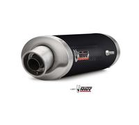 Pot D Echappament MIVV Oval Carbone Sous selle Honda Cbr 1000 Rr 2004 > 2005