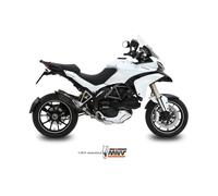 Pot D Echappament MIVV Suono Noir Inox pour Ducati Multistrada 1200 2010 > 2014