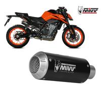 Pot D Echappament slip-on MIVV MK3 Black Inox noir pour KTM 890 DUKE 2020 > 2023