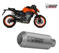 Pot D Echappament slip-on MIVV MK3 Inox pour KTM 890 DUKE 2020 > 2026