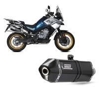 Mivv Speed Edge Cf Moto 800mt 2022-24 Cf.001.lrb Homologated Slip On Muffler Argenté Homologated