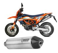 MIVV Silencieux Slip-on STR1 Inox pour KTM 690 SMC R 4T 2019-2020