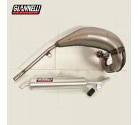 Pot D Échappement Giannelli Pour Moto Yamaha 125 Dtre 1991-1995 54501 54502 / 4bl / 3mb Neuf
