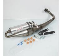 Pot d échappement Leovince compatible avec Scooter Piaggio 50 Zip 2 temps Après 2009 4065