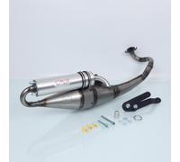 Pot D Échappement Leovince Pour Scooter Peugeot 50 Ludix Blaster 10p / 4059 Neuf