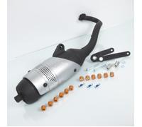 Pot d échappement Leovince pour Scooter Piaggio 50 Typhoon 2T 2010 à 2016 - MFPN : -91998-10N