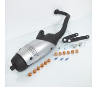 Pot D Échappement Leovince Pour Scooter Piaggio 50 Zip 2009 À 2020 5565 Touring / 2t Air Cooled Neuf