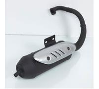 Pot d échappement noir SITO Plus pour scooter Peugeot 50 Buxy 1994 à 1996 0561