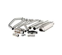 Pot d échappement Pour ZX7R 1996 À 2003 Pour ZX7 Ninja ZX 7R ZX-7R P1-P7 Moto Collecteur D'échappement Silencieux Slip-on Silencieux Moto(F)