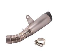 Pot d échappement Silencieux D'échappement Modifié Alliage Titane Avec Tube Intermédiaire Moto Pour BMW Pour R Nine T Pour R NineT 14-20 Silencieux Moto(A)