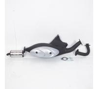 Pot D Échappement Sito Pour Scooter Piaggio 50 Nrg Mc3 Pure Jet Neuf