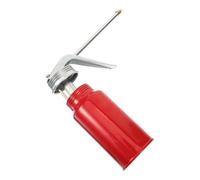 Pot D’Huile Haute Pression Rouge en Acier, 200ml pour Maintenance | Rechargeable, Injection sous Pression 5 Psi, pour Machines et Rails Coulissants, Usage Atelier Couleur Aléatoire