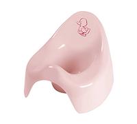 Pot d'apprentissage avec pattes anti-derapant motif Canard rose claire