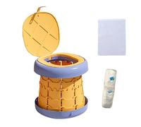 Pot d'Apprentissage de la Propreté - Outil d'Apprentissage Confortable et Pliable | Réducteur De Toilettes Portable Pour Enfant | pour et Jeunes, Voyages, Camping, Extérieur, Intérieur, Parc et Sortie