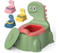 Pot d'apprentissage de la propreté pour tout-petits, chaise de toilette pour enfants, garçons et filles, dinosaure portable avec couvercle anti-éclaboussures, bol amovible antidérapant pour enfants de