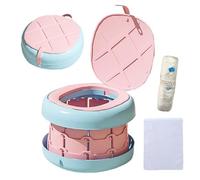 Pot d'Apprentissage de la Propreté,Protecteur Anti-Éclaboussures Pliable - Réducteur De Toilettes Portable Pour Enfant | Pour Garçons Et Filles, Voyage, Camping, Extérieur, Intérieur, Parc Et
