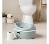 Nattou Pot 3en1 pour bébé, Pot + Tabouret + Siège de toilette pour enfants, Apprentissage facile de la propreté, Env. 34 cm, De 18 mois à 4 ans env., Care, ABS/EVA, Bleu
