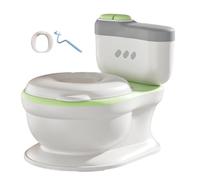 Pot d'apprentissage pour tout-petits, toilettes d'apprentissage de la propreté réalistes,Toilettes d'apprentissage de la propreté anti-éclaboussures pour - Siège de toilette pour tout-petits de concep