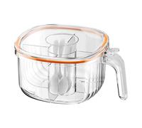 Pot D'assaisonnement Divisé - Multi-Compartiment, Organisateur De Cuisine | Gagne De L'Espace, Les Épices Fraîches Pratique À UtiliseEssentiel Pour Cuisiner, Pâtisserie & Rangement De Condiments