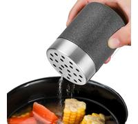 Pot D'assaisonnement, Pot À Sel | Récipient À Sel En Acier Inoxydable Avec Trou - Shaker Pour La Conservation Des Aliments, Pot À Sel, Distributeur D'assaisonnement Avec Trou, Récipient D'assaisonneme