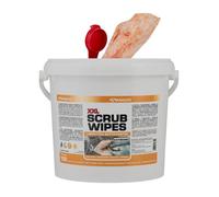 POT DE 100 LINGETTES NETTOYANTE SCRUB WIPES EXTREME MAINS ET SURFACES