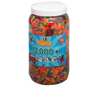 Hama Perles à Repasser - 211-51 - 13000 pièces Fluo