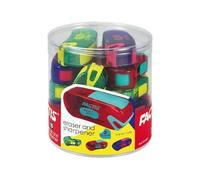 Pot de 15 gommes avec taille-crayon Magic Bean FACTIS®