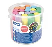 Pot De 20 Craies Anti-Poussière Format Maxi Milan