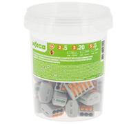 Wago Pot de 30 bornes de connexion automatique S222 2,3 et 5 entrées