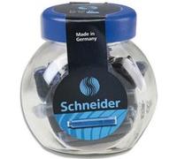 Pot de 30 cartouches Schneider encre bleu royale effaçable Bleu G