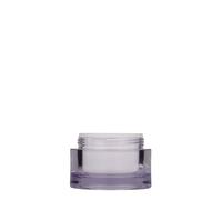 Pot de 50 ml, plastique SAN, blanc, ouverture : bouchon à vis