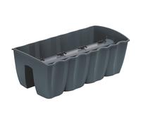 Pot de Balustrade de Balcon Prosperplast 58cm Anthracite